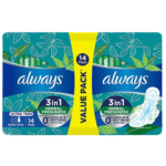 Always Ultra 3 in 1 | X-Long | 14 Pcs