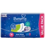 Butterfly Maxi Thick | X-Long | 16 pads