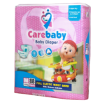 Carebaby Diapers Medium | Size 3 | 88 Pcs