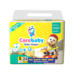 Carebaby Diapers Small | Size 2 | 24 Pcs