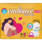 Embrace Sensitives Ultrathin | Long | 9 pads