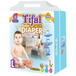 Tifal Diapers Large | Size 4 | 80 pcs