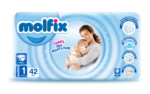 Molfix Diapers Newborn | Size 1 | 42 Pcs - Image 2