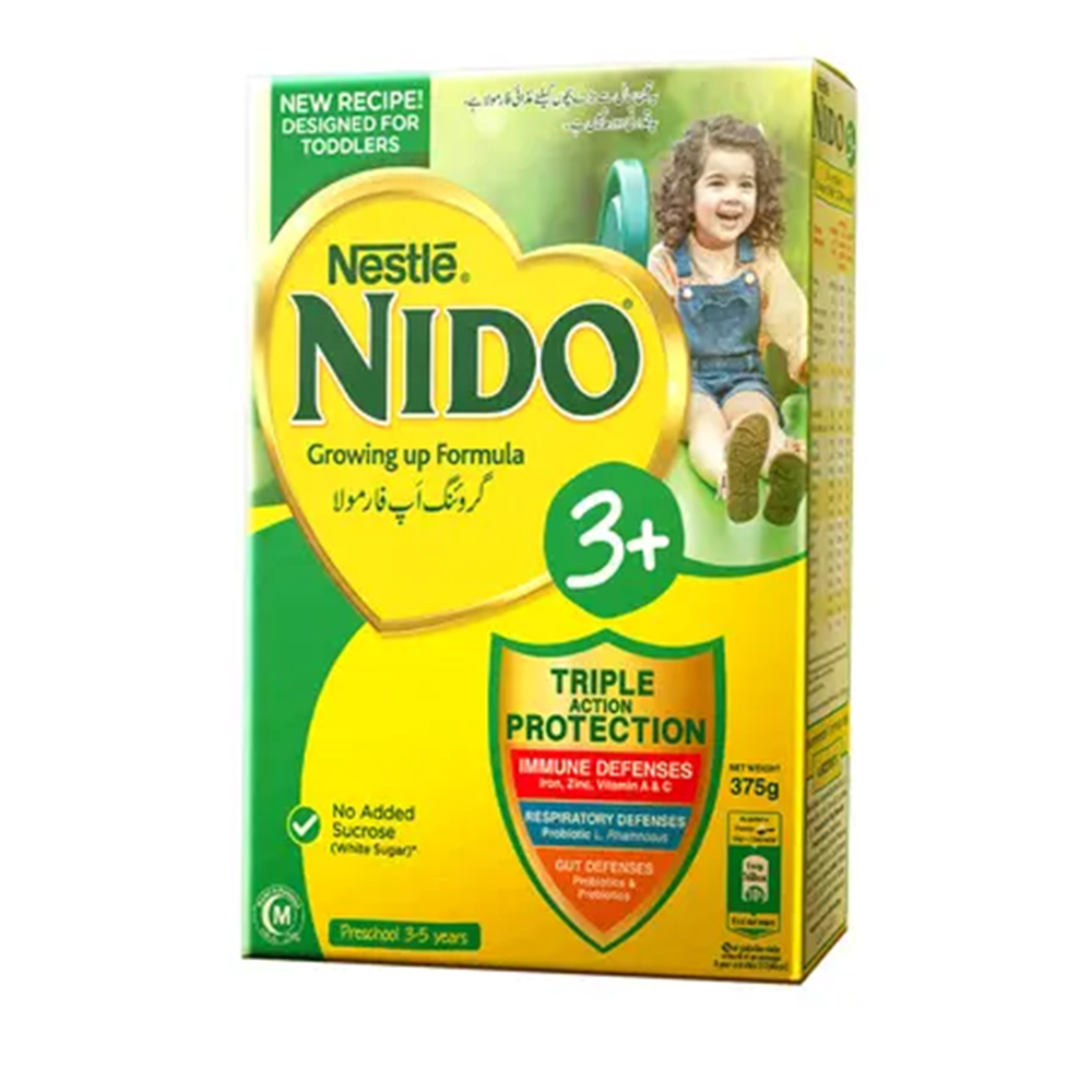 Nido3_375g.png NESTLE NIDO Growing up Formula 3+ Powder 375g - Image 1