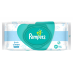 Pampers Fresh Clean Baby Wipes | 64 Pcs
