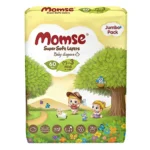 Momse Diapers Medium | Size 3 | 60 Pcs