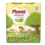 Momse Diapers Medium | Size 3 | 80 Pcs