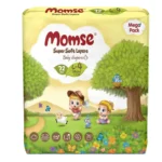 Momse Diapers Large | Size 4 | 72 Pcs